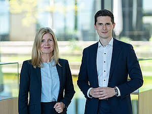 Nicole Bender (CFO) et Michael Breuer (CEO)