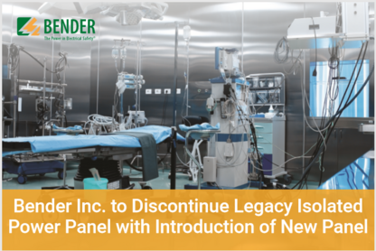 Bender discontinuation of power panel