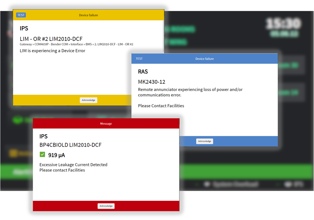 CP907 touch control panel in hospital applications