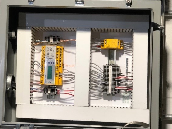 Bender Series 1 Wall Mounted High Resistance grounding package protecting the Generators