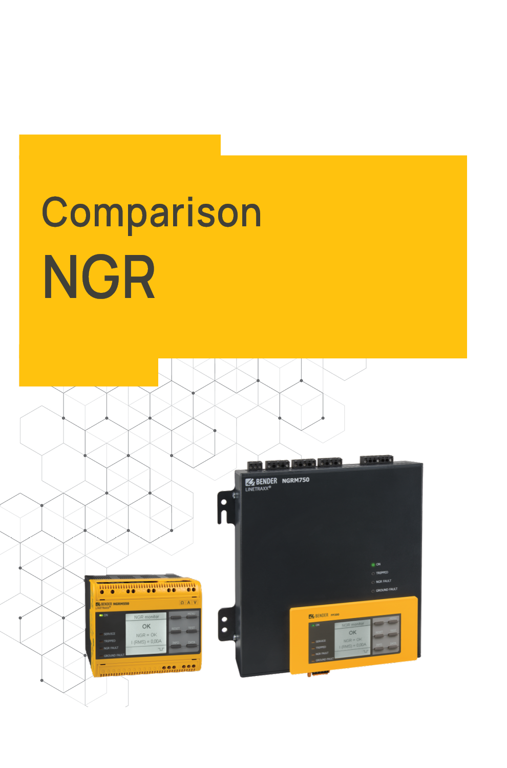 NGR Product Comparison Flyer