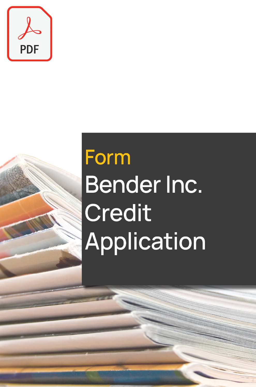 Bender Inc Credit Application