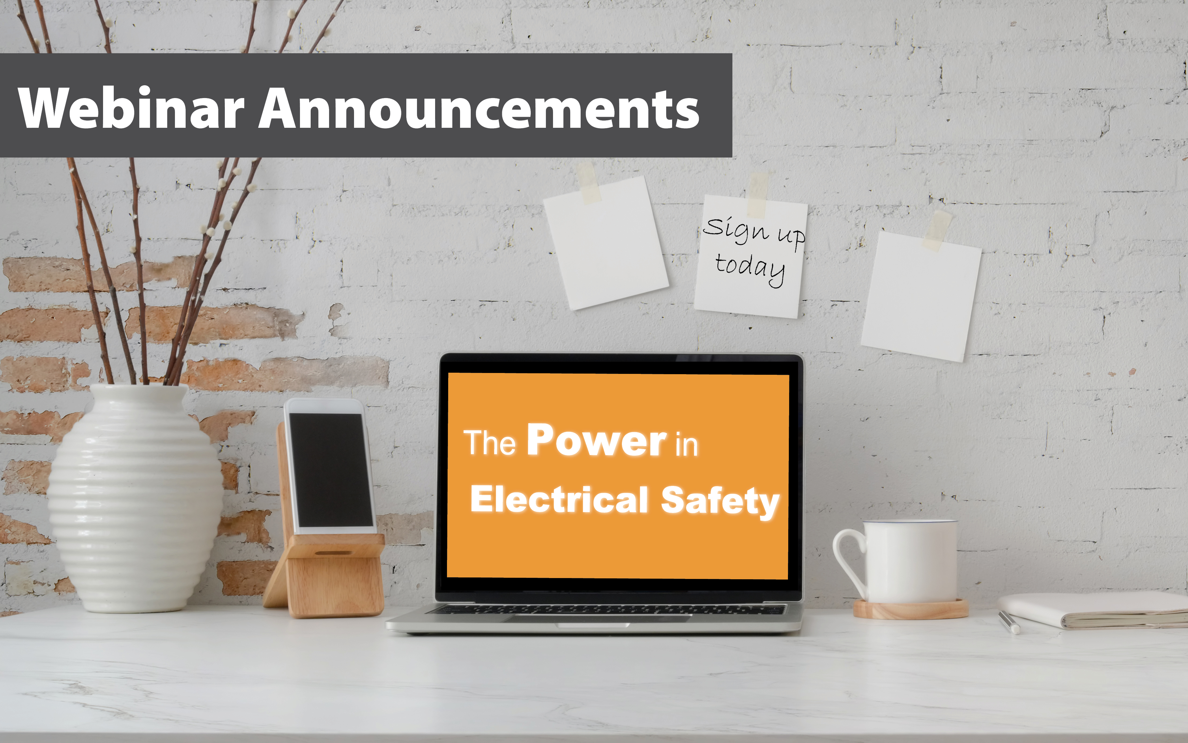Webinar announcements newsletter